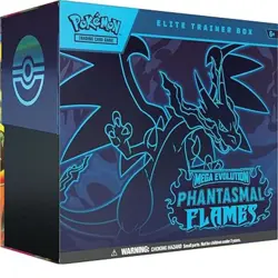 Pokemon TCG: Mega Evolution Phantasmal Flames Elite Trainer Box ETB New/Sealed - Image 1