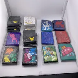Pokemon Card Sleeves Lot Evolving Skies Celebrations More X17 - Image 1