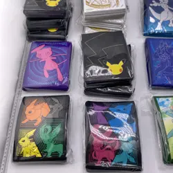 Pokemon Card Sleeves Lot Evolving Skies Celebrations More X17 - Image 2