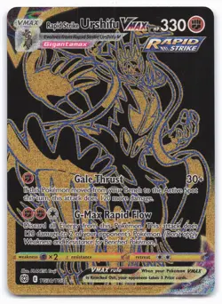SWSH09: Brilliant Stars Trainer Gallery #TG30/TG30 Rapid Strike Urshifu VMAX - Image 1