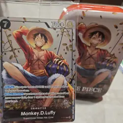 One Piece Monkey D. Luffy P-075 English Promo Tin Set Vol 2 Exclusive Sealed - Image 4