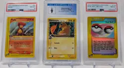 Pokemon TCG Graded Card Lot of 3- PSA 8, 8 & CGC 9 - Image 1