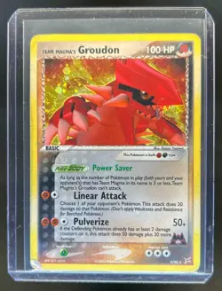2004 Pokemon EX Team Magma vs Aqua Magma's Groudon #9/95 - Image 1