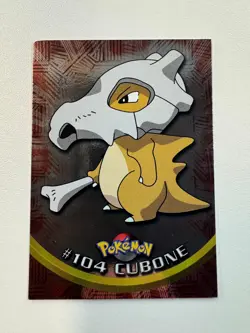 Pokemon TCG 2000 Topps Chrome Series 1 Cubone #104 L@@K! - Image 1