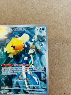 Misty's Psyduck Holo Illustration Rare Card 193/182 Destined Rivals Pokemon🔥 - Image 4