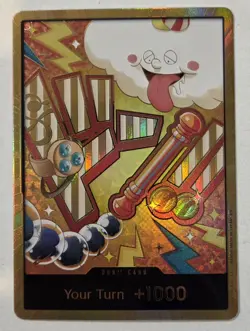 One Piece TCG DON!! Card (Nami) (Gold) Premium Booster -The Best- Vol. 2 Foil - Image 1