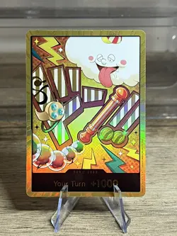 One Piece TCG DON!! Card (Nami) (Gold) Premium Booster -The Best- Vol. 2 Foil - Image 1