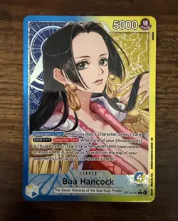 Boa Hancock (Alt Art) OP14-041 ALT L THE AZURE SEA'S SEVEN English NM - Image 1