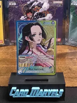 Boa Hancock (Alt Art) OP14-041 ALT L THE AZURE SEA'S SEVEN English NM - Image 1
