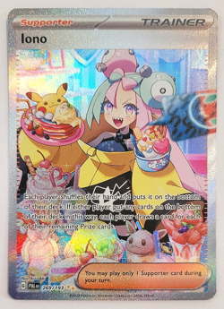 Iono 269/193 - SV02 Paldea Evolved - Pokemon SIR Holo Card English - NM - Image 1