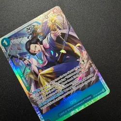 2x Izo ST22-002 SR Full Art Foil One Piece TCG Starter Deck 22 Ace & Newgate NM - Image 5