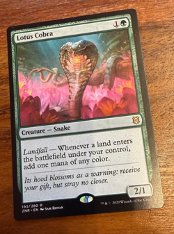Lotus Cobra - Zendikar Rising - Magic MTG - Image 1