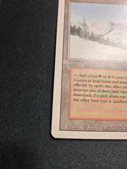 MTG Taiga Revised English Rare Reserved List Magic LP+/NM - Image 5