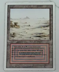MTG Badlands Revised Dual Land LP - Image 1
