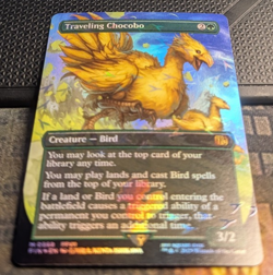 TRAVELING CHOCOBO Chocobo Track Foil - Final Fantasy MTG Magic: the Gathering - Image 2