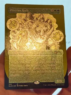 1X ETCHED FOIL Protean Hulk BORDERLESS NM MTG Magic Secret Lair EDH CEDH - Image 3