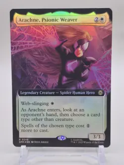 Archne, Psionic Weaver (Extended Art) Spider-man MTG Foil - Image 1