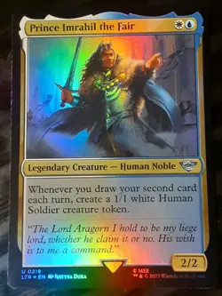 Prince Imrahil the Fair FOIL , Lord of the Rings , Near M, MTG ,FREE SHIPPING - Image 1