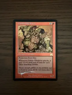 MTG Foil Goblin Piledriver EX+ / NM- - Image 1