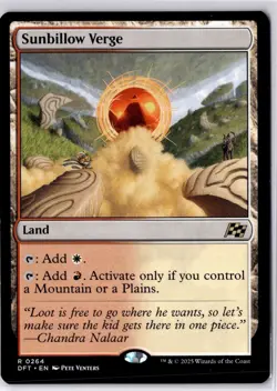 Sunbillow Verge Aetherdrift Regular NM R 0264 - Image 1