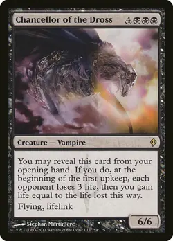 1x Chancellor of the Dross - NM English MTG - New Phyrexia - Image 1