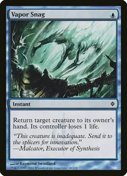 1x Vapor Snag - NM English MTG - New Phyrexia - Image 1
