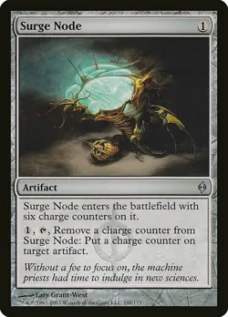 1x Surge Node - NM English MTG - New Phyrexia - Image 1