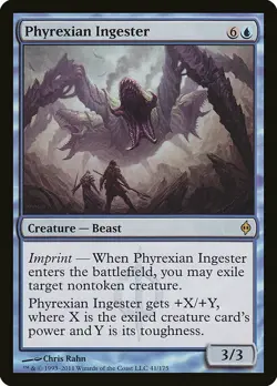 1x Phyrexian Ingester - NM English MTG - New Phyrexia - Image 1