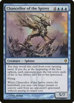 1x Chancellor of the Spires - NM English MTG - New Phyrexia - Image 1