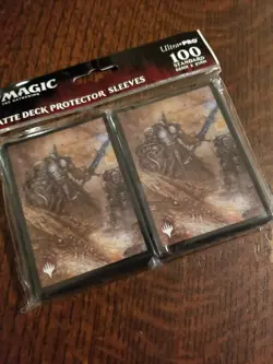 Dakkon Blackblade Legends Matte Deck Protector Sleeves 100 Ct. Ultra Pro MTG RKF - Image 2