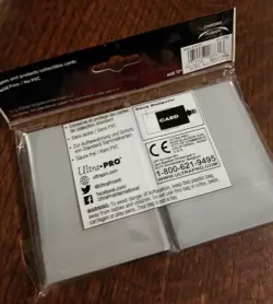 Dakkon Blackblade Legends Matte Deck Protector Sleeves 100 Ct. Ultra Pro MTG RKF - Image 3