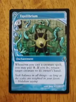 Equilibrium No Play, English Magic the Gathering MTG The List Super Clean - Image 1