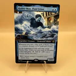 x1 Hydro-Man, Fluid Felon - - Extended Art R MTG Marvel's Spider-Man M/NM, - Image 1