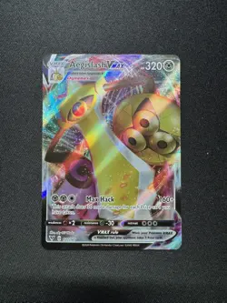 2020 Pokemon TCG Aegislash VMAX Vivid Voltage 127/185 Holo Ultra Rare - Image 4
