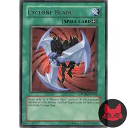 Yugioh Cyclone Blade POTD-EN043 Rare LP - Image 1