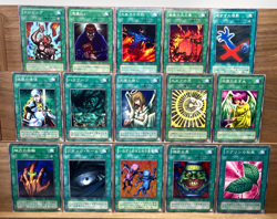 Yu-Gi-Oh! OCG Spell Card Lot . 2000 Japan Vintage Graceful Charity etc - Image 1