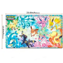 Pokemon Playmat Super Prismatic Evolutions TCG CCG Pad Trading Card Game Mat - Image 2