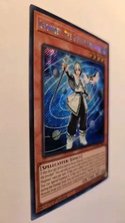 BLMM-EN044 Crowley, the Gifted Magistus Secret Rare 1st Edition YUGIOH MINT! - Image 2