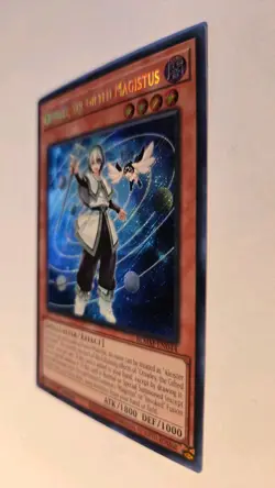 BLMM-EN044 Crowley, the Gifted Magistus Secret Rare 1st Edition YUGIOH MINT! - Image 3
