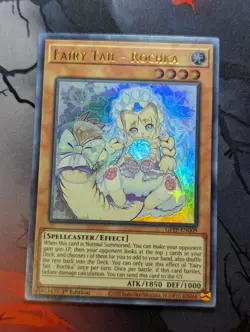 Fairy Tail - Rochka GFTP-EN009 Ultra Rare 1st Edition YuGiOh TCG Card - Image 1