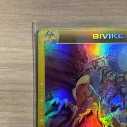 Chaotic 44/222 Bivike Super Rare 1st Edition Holo Card - Image 2