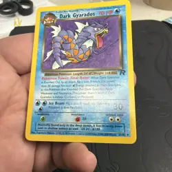Dark Gyarados 25/82 Team Rocket 2000 Rare Non-Holo Vintage Pokemon TCG Card - Image 4