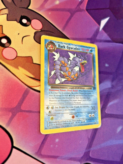 Dark Gyarados - 25/82 [Team Rocket] Pokemon TCG - Regular Unlimited RARE - HP - Image 2