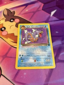 Dark Gyarados - 25/82 [Team Rocket] Pokemon TCG - Regular Unlimited RARE - HP - Image 3