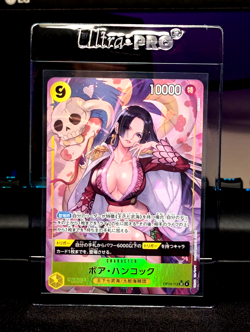 One Piece Boa Hancock OP14-112 SR Alt Art The Azure Sea's Seven Japanese - Image 1