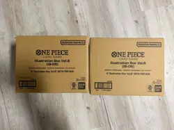 ONE PIECE ILLUSTRATION BOX IB05 + IB06 - 2 SEALED CASE 6 + 6 ENGLISH ENG IB 5 6 - Image 1