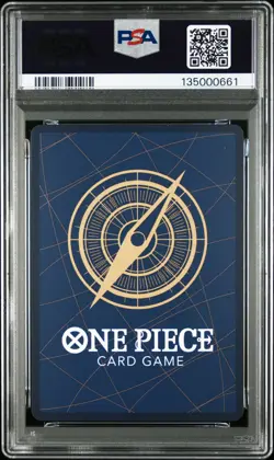 2025 ONE PIECE JPN OP13 RED MANGA ALTERNATE ART #119 PORTGAS D. ACE PSA 10 - Image 2