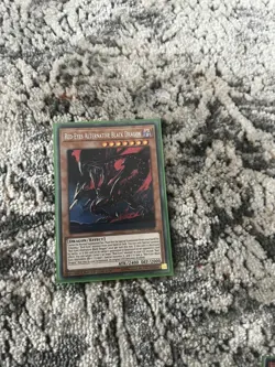 Yugioh Red-Eyes Alternative Black Dragon, Red-Eyes Black Cards, Lot of 3 Cards - Image 3