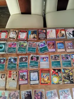 Lot Of 90 Non Sports Trading Cards One Piece Pokemon Yugioh Superhero Star Wars - Image 5