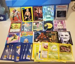 Huge Non-Sport Trading Card 90s Pokemon Star Wars Marvel Yugioh Lady Death - Image 2